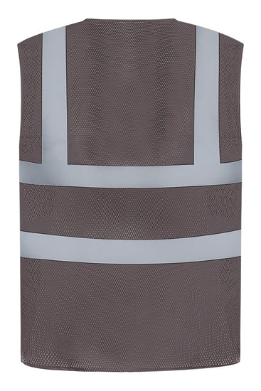 Top cool open mesh 2-band-and-braces waistcoat (HVW120)