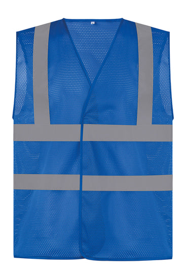 Top cool open mesh 2-band-and-braces waistcoat (HVW120)