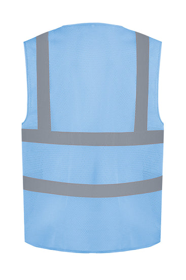 Top cool open mesh 2-band-and-braces waistcoat (HVW120)