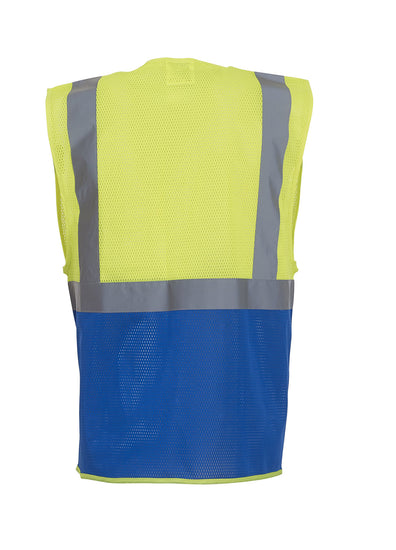 Hi-vis top cool open-mesh executive waistcoat (HVW820)