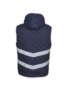 Hi-vis Kensington hooded gilet (HV007)