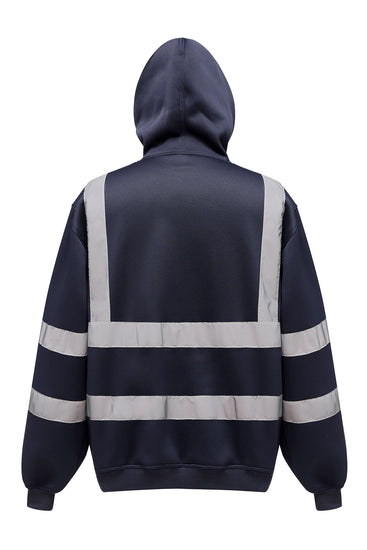 Hi-vis pull-over hoodie (HVK05)