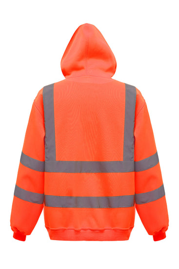 Hi-vis pull-over hoodie (HVK05)