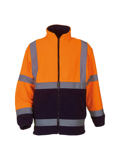 Hi-vis heavyweight fleece jacket (HVK08)