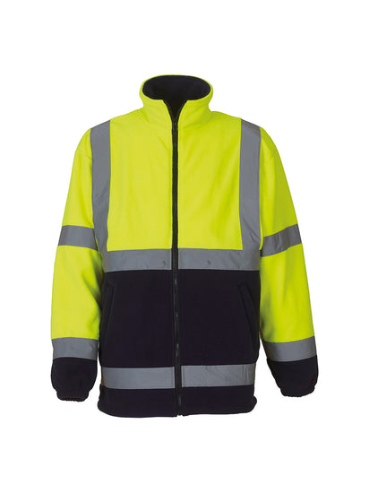 Hi-vis heavyweight fleece jacket (HVK08)