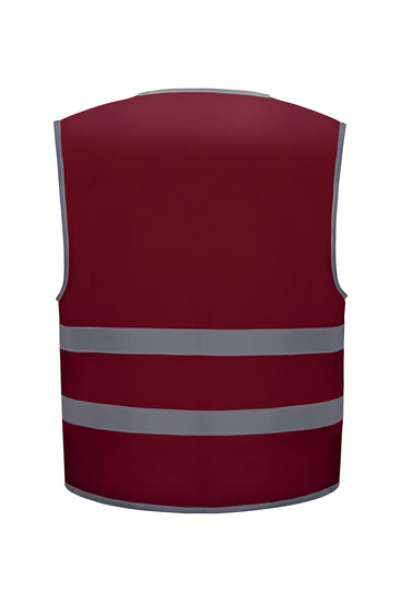 Hi-vis reflective border kids waistcoat (HVW102CH)