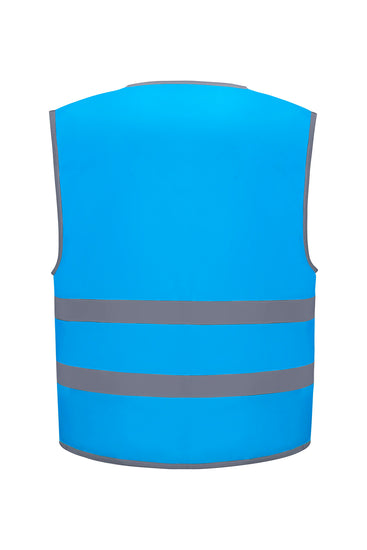 Hi-vis reflective border kids waistcoat (HVW102CH)