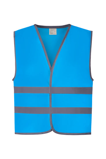 Hi-vis reflective border kids waistcoat (HVW102CH)