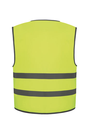 Hi-vis reflective border kids waistcoat (HVW102CH)