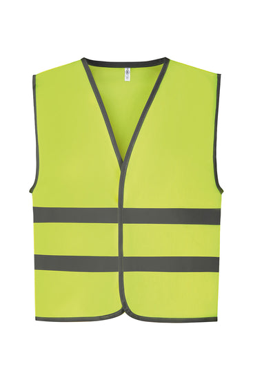 Hi-vis reflective border kids waistcoat (HVW102CH)